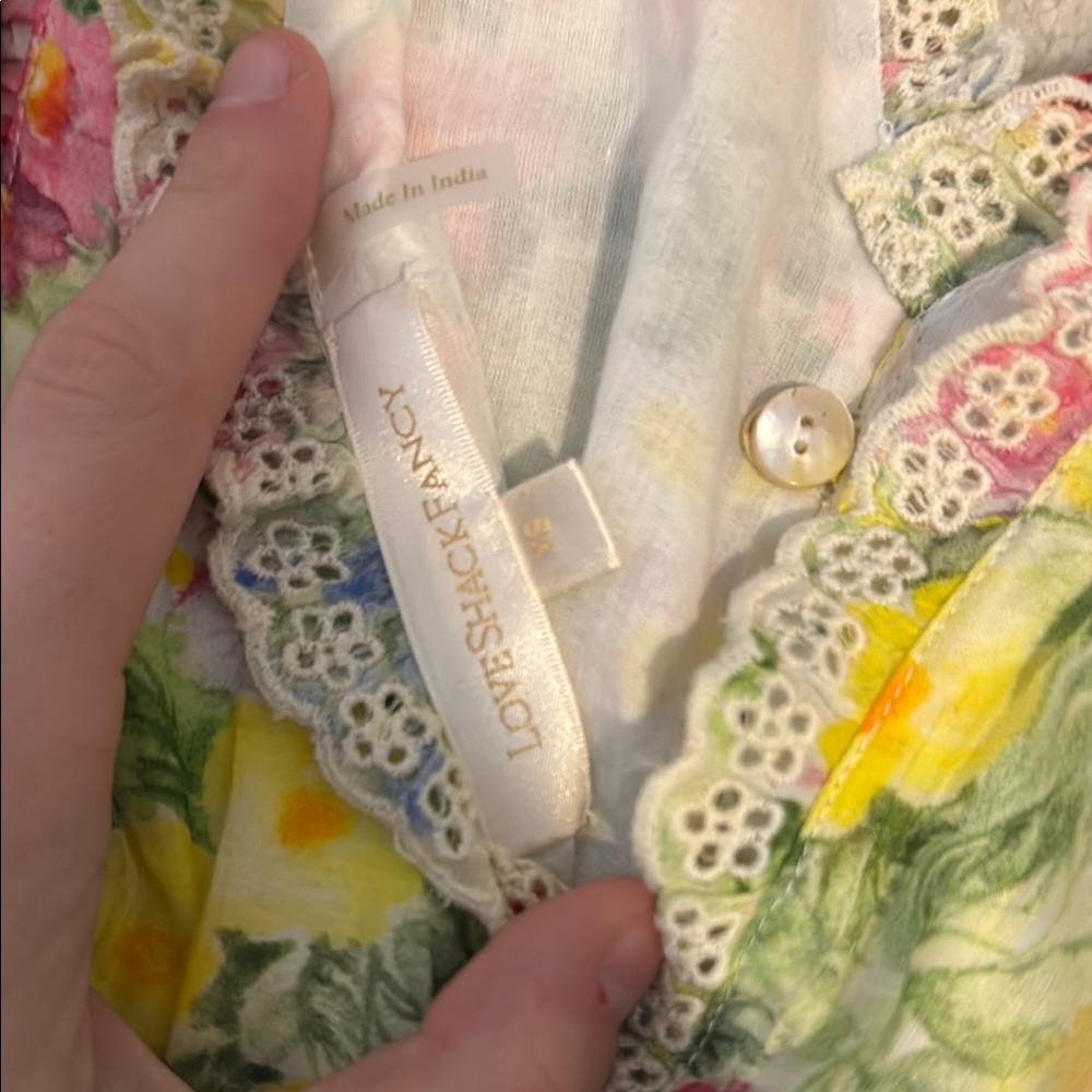 Floral Ruffle Dress - Picture 3 of 3